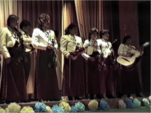 Los Changuitos Feos performing at Florence AZ - 1987