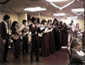 LCF giving back to the community performing at Posada del Sol Nursing Home - 1987