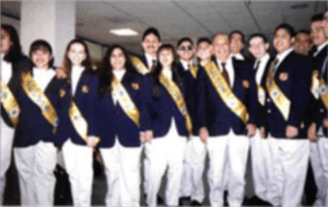 Los Changuitos Feos in Washington at President Clinton's inaugural - 1997