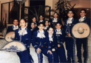 Los Changuitos Feos performing group circa 2000