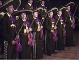 Los Changuitos Feos performing on cable TV Noche de Sonora - 2001